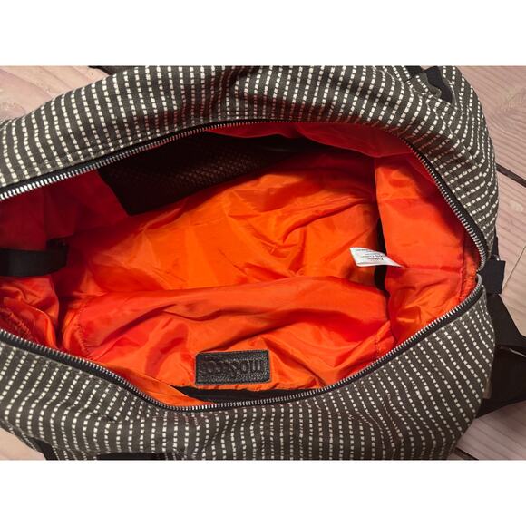 Mo&Co Cotton Canvas Satchel Carpet Duffle Bag - Picture 9 of 11